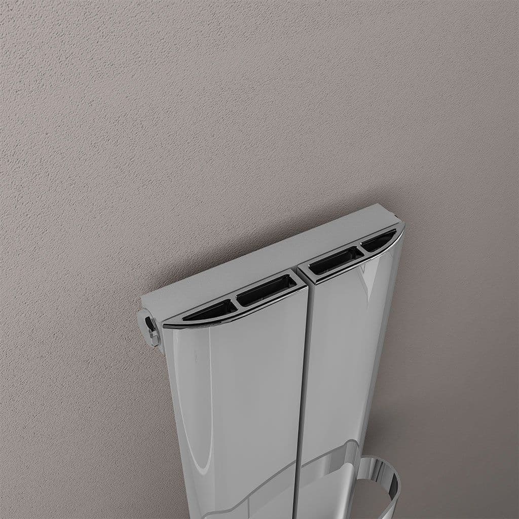 Electric Only Berlini Aluminium Single Designer Radiator - Polished ...