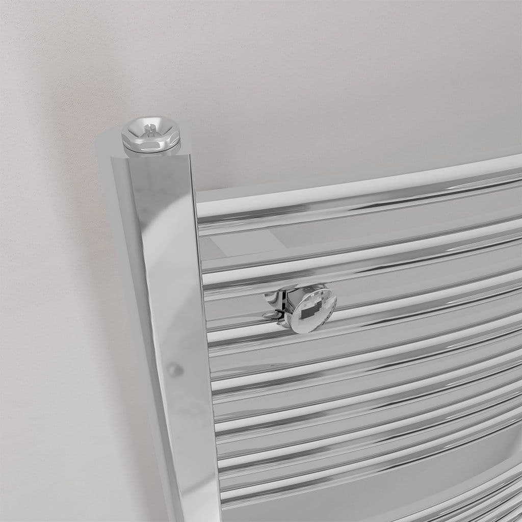 Electric Only Biava Multirail Curved Towel Radiators - Chrome - Various ...