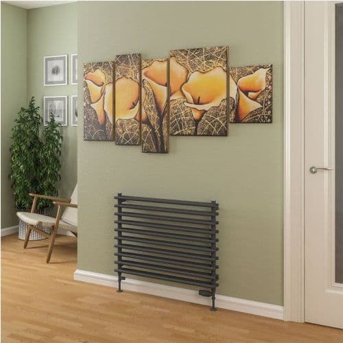 Electric Only Murano Designer Radiator - Matt Anthracite - Various Sizes
