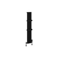 Electric Only Preston Aluminium Designer Radiator - Matt Black - Various Sizes
