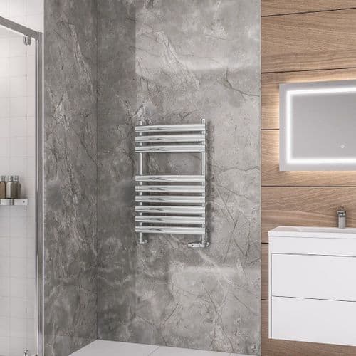 Electric Only Tunstall Towel Radiators - Chrome - Various Sizes