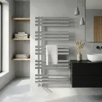 Elizabeth Towel Radiator - 1200mm X 500mm - Chrome