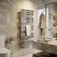 Elizabeth Towel Radiator - 1200mm X 500mm - Chrome
