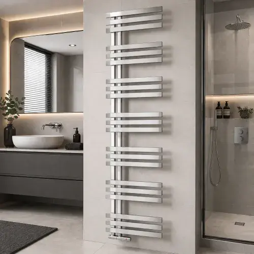 Elizabeth Towel Radiator - 1800mm X 600mm - Chrome