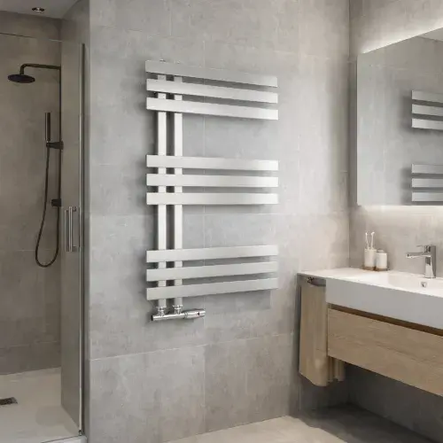 Elizabeth Towel Radiator - 800mm X 500mm - Chrome