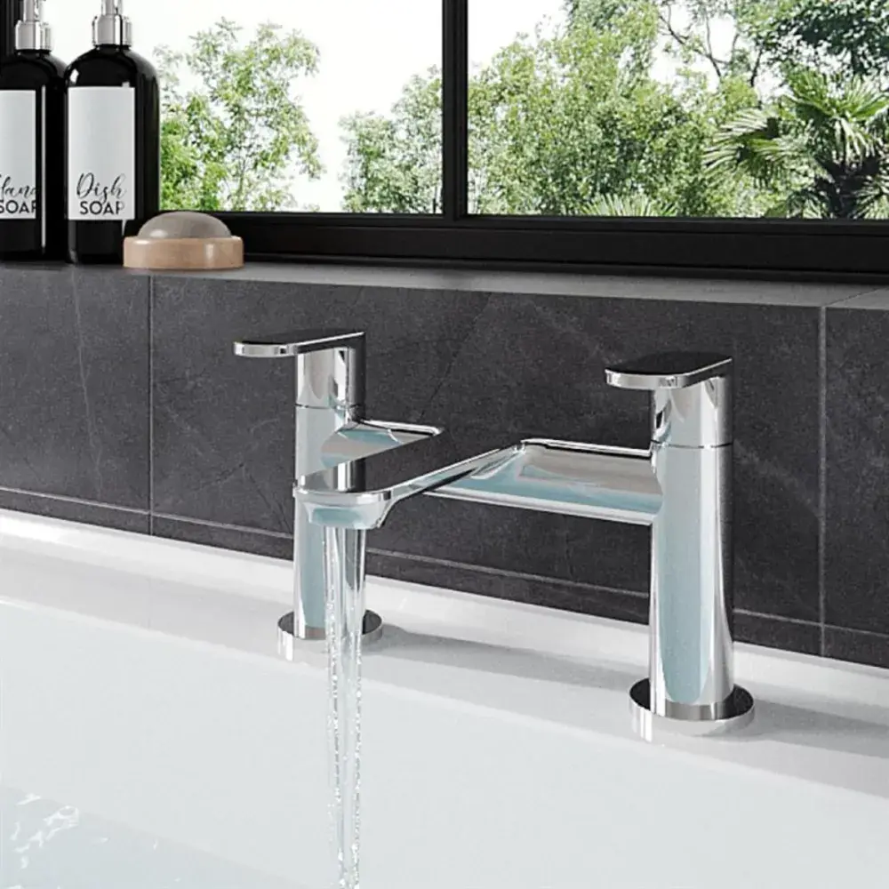 Elsted Bath Filler Tap - Chrome