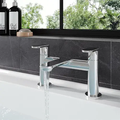 Elsted Bath Filler Tap - Chrome
