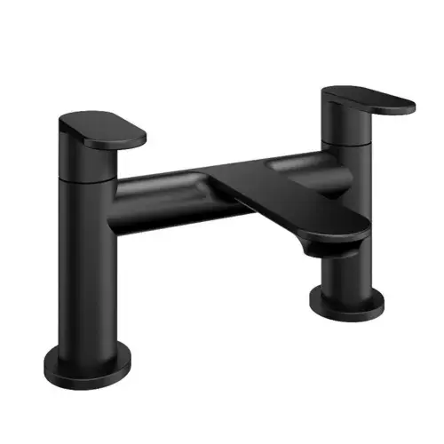 Elsted Bath Filler Tap - Matt Black