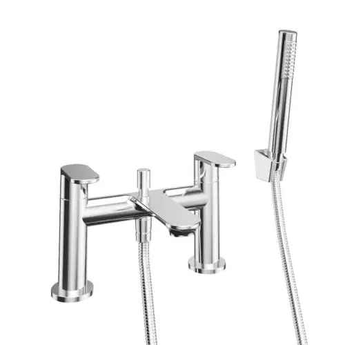 Elsted Bath Shower Mixer Tap (BSM) Including handset & holder - Chrome