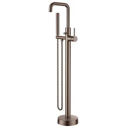 Encore FreeStanding Bath Shower Mixer Tap Brushed Bronze