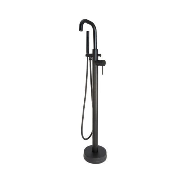 Encore FreeStanding Bath Shower Mixer Tap Chrome Matt Black or Brushed ...