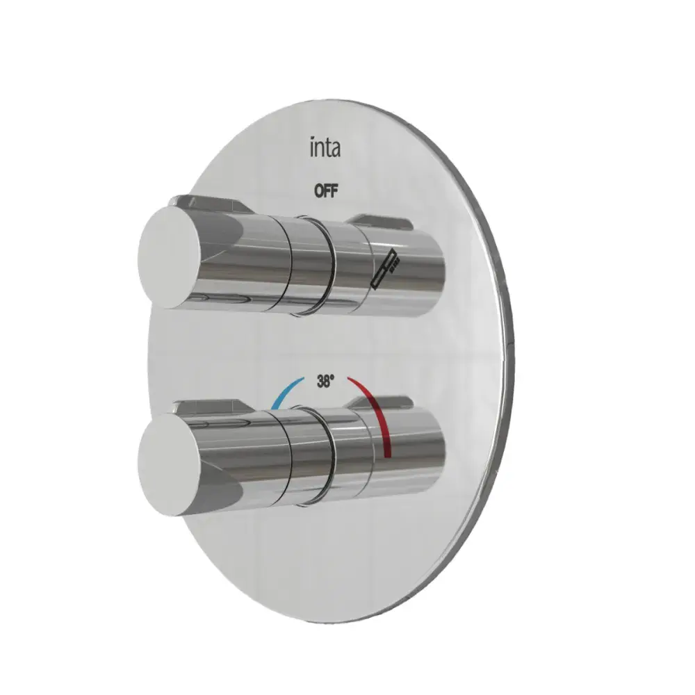 Enzo Concealed Single Outlet Thermostatic Shower with Flexible Riser Kit
