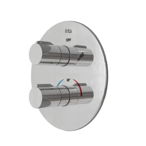 Enzo Concealed Single Outlet Thermostatic Shower with Flexible Riser Kit