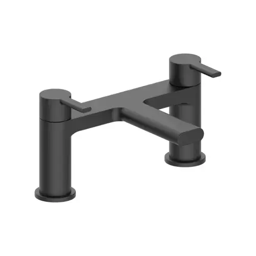 Evolve Bath Filler Tap - Matt Black