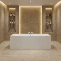 Exacta Acrylox 1580 x 685mm Bath - Super Strength Single Ended