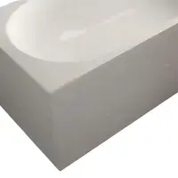 Exacta Acrylox 1580 x 685mm Bath - Super Strength Single Ended