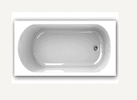 Exacta Acrylox 1580 x 685mm Bath - Super Strength Single Ended