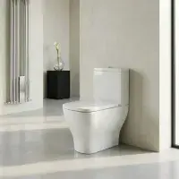 Frontline F60 Square Rimless Toilet | Quick Release | Bathcenter