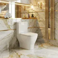 Frontline F60 Square Rimless Toilet | Quick Release | Bathcenter