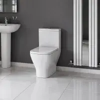 Frontline F60 Square Rimless Toilet | Quick Release | Bathcenter