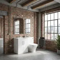Frontline 1100mm Gloss White Bathroom Furniture Suite | Bathcenter
