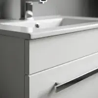 Frontline 600mm 2 Drawer Vanity Unit & Basin | Bathcenter