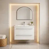 Frontline Designer 800mm Wall Hung Vanity Unit