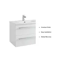 Frontline Designer 800mm Wall Hung Vanity Unit
