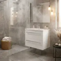 Frontline Designer 800mm Wall Hung Vanity Unit