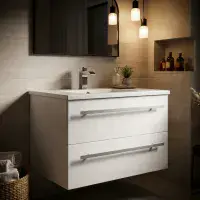 Frontline Designer 800mm Wall Hung Vanity Unit