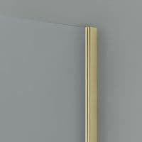 Frontline Aquaglass Mineral Walk-in Clear Glass Front Panel - Various Width/Colour