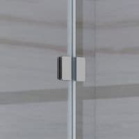 Frontline Aquaglass Mineral Walk-in Clear Glass Front Panel - Various Width/Colour