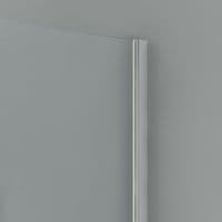 Frontline Aquaglass Mineral Walk-in Clear Glass Front Panel - Various Width/Colour