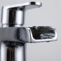 Frontline Ballini Mono Basin Mixer Tap With Click Clack Waste - Chrome