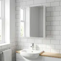Frontline 600mm 2 Door Mirror Cabinet | Bathcenter