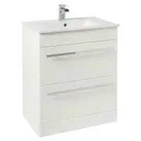 Frontline 800mm 2 Drawer Vanity Unit & Basin | Bathcenter