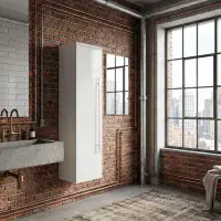 Frontline Designer 350mm Tall Storage Unit | Bathcenter