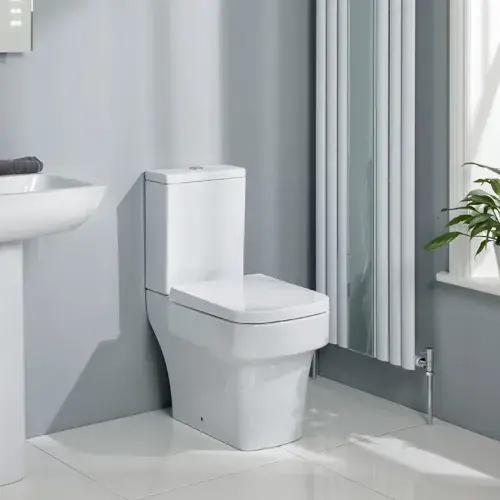 Frontline F60 Classic Open Back Toilet | Quick-Release Seat