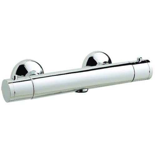 Frontline Minimalist 1 Outlets Exposed Thermostatic Bar Valve - Chrome
