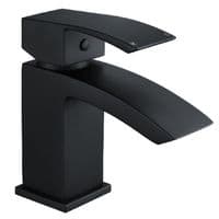 Onyx Matt Black Mini Mono Basin Mixer Tap