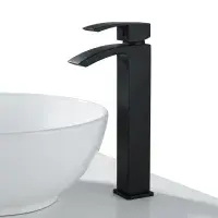 Frontline Onyx Tall Basin Mixer Tap | Bathcenter