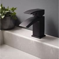 Frontline Onyx Mono Basin Mixer Tap - Black
