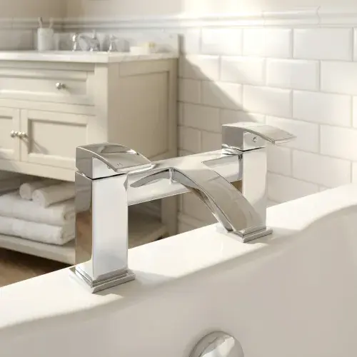 Frontline Pure Chrome Bath Filler Tap