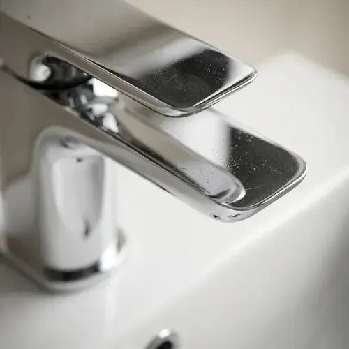 Frontline Sabre Chrome Mini Mono Basin Mixer Tap with Waste