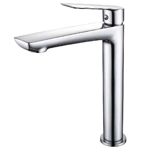 Frontline Sleek Tall Basin Mixer Tap With Waste - Various Colour