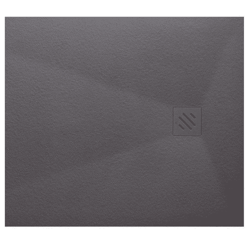 Frontline Structure 24mm Anthracite Slate Square Shower Tray & Waste