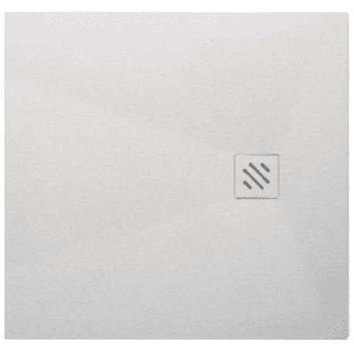 Frontline Structure 24mm White Slate Square Shower Tray & Waste