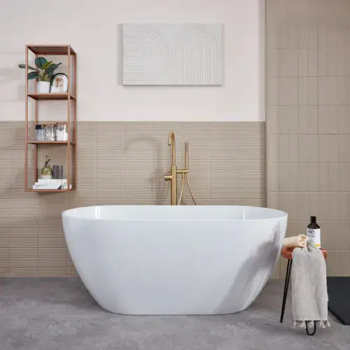 Frontline Summit Luxury Double Skinned Modern Freestanding Bath, Various Sizes