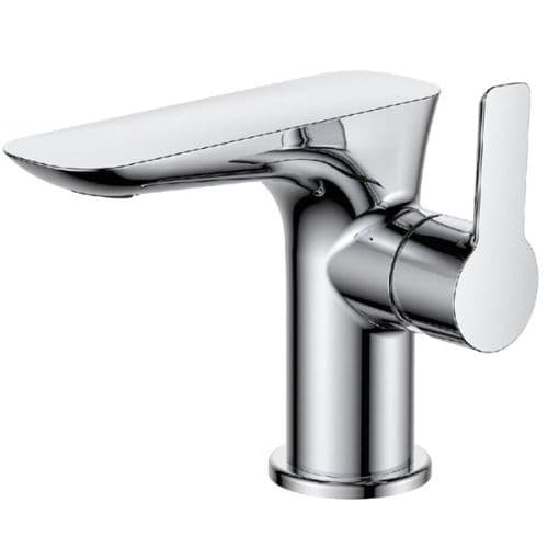 Frontline Vido Mono Basin Mixer Tap With Click Clack Waste - Various Colour