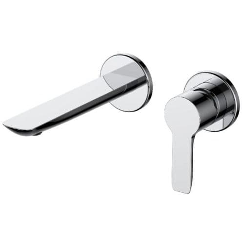 Frontline Vido Wall Mounted Mono Basin Mixer Tap - Various Colour